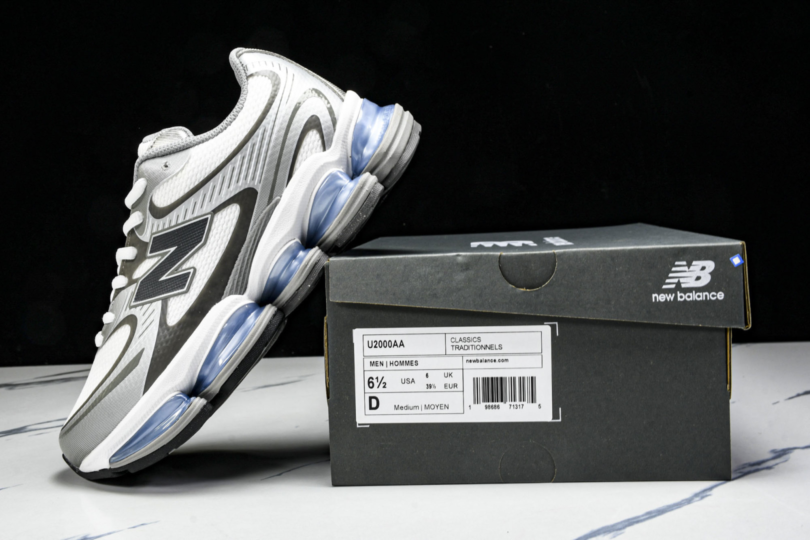 NB 尺码36-46.5

纯原版出品-New Balance 2000系列复古老爹风休闲运动慢跑鞋 U