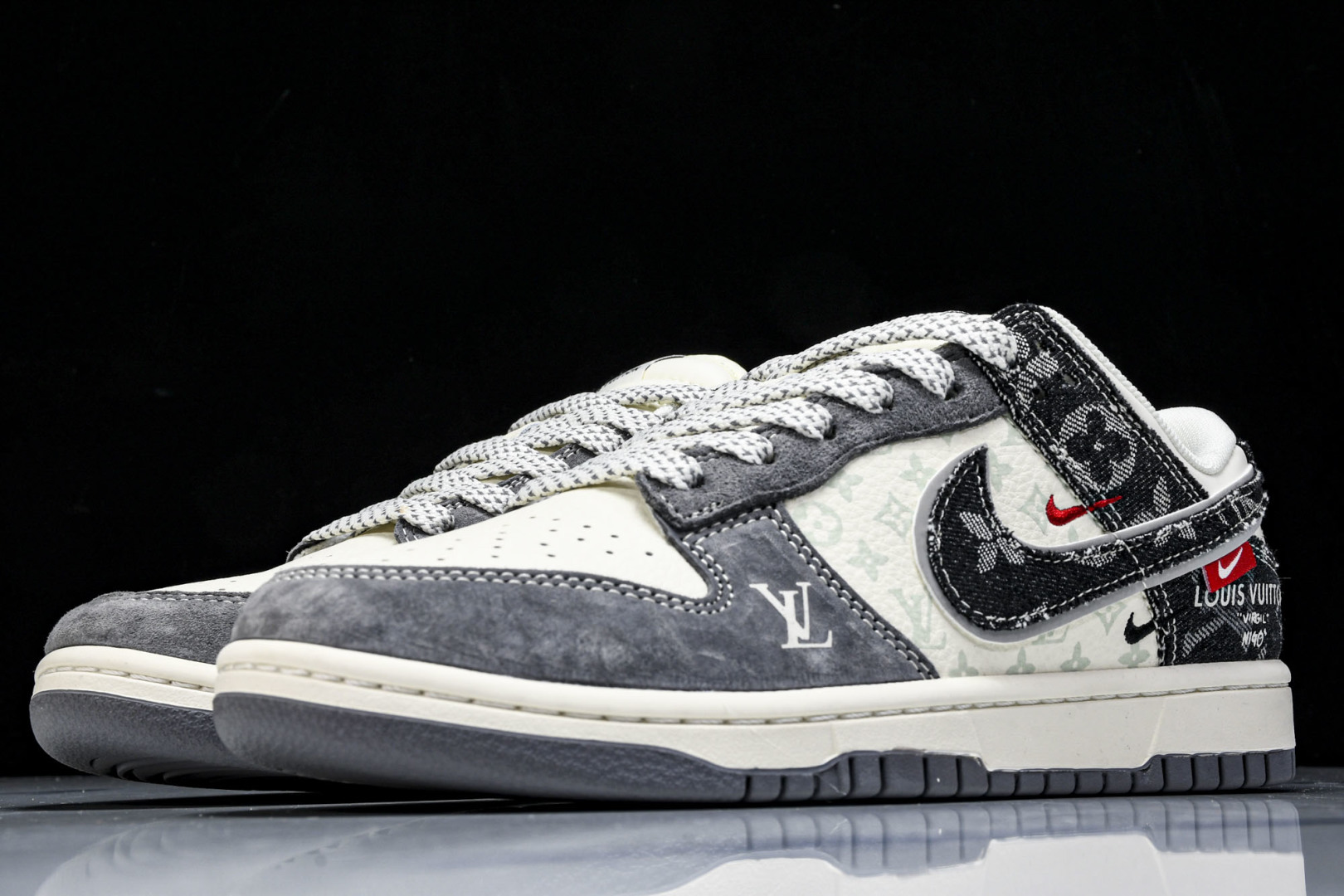 DUNK 尺码36-45

纯原版出品-SB Dunk Low LV联名 猪八黑牛仔 周年高端定制 低帮