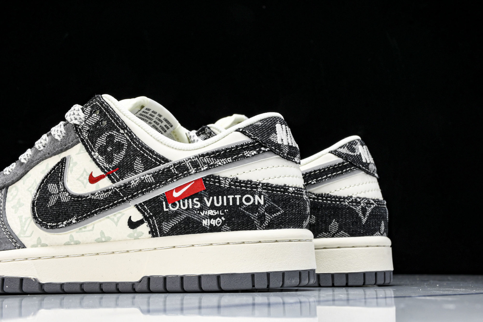 DUNK 尺码36-45

纯原版出品-SB Dunk Low LV联名 猪八黑牛仔 周年高端定制 低帮
