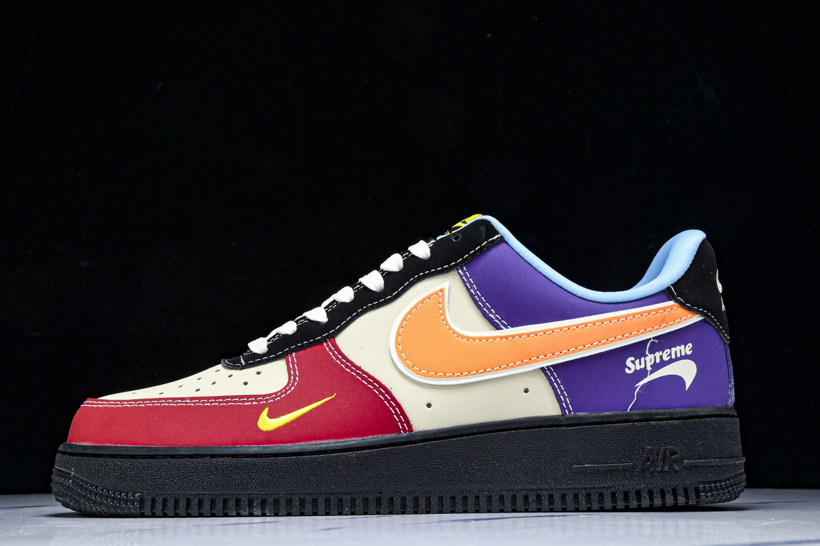 AF1 尺码36-45

纯原版出品-Air Force 1'07 Low Supreme联名 红黄紫 