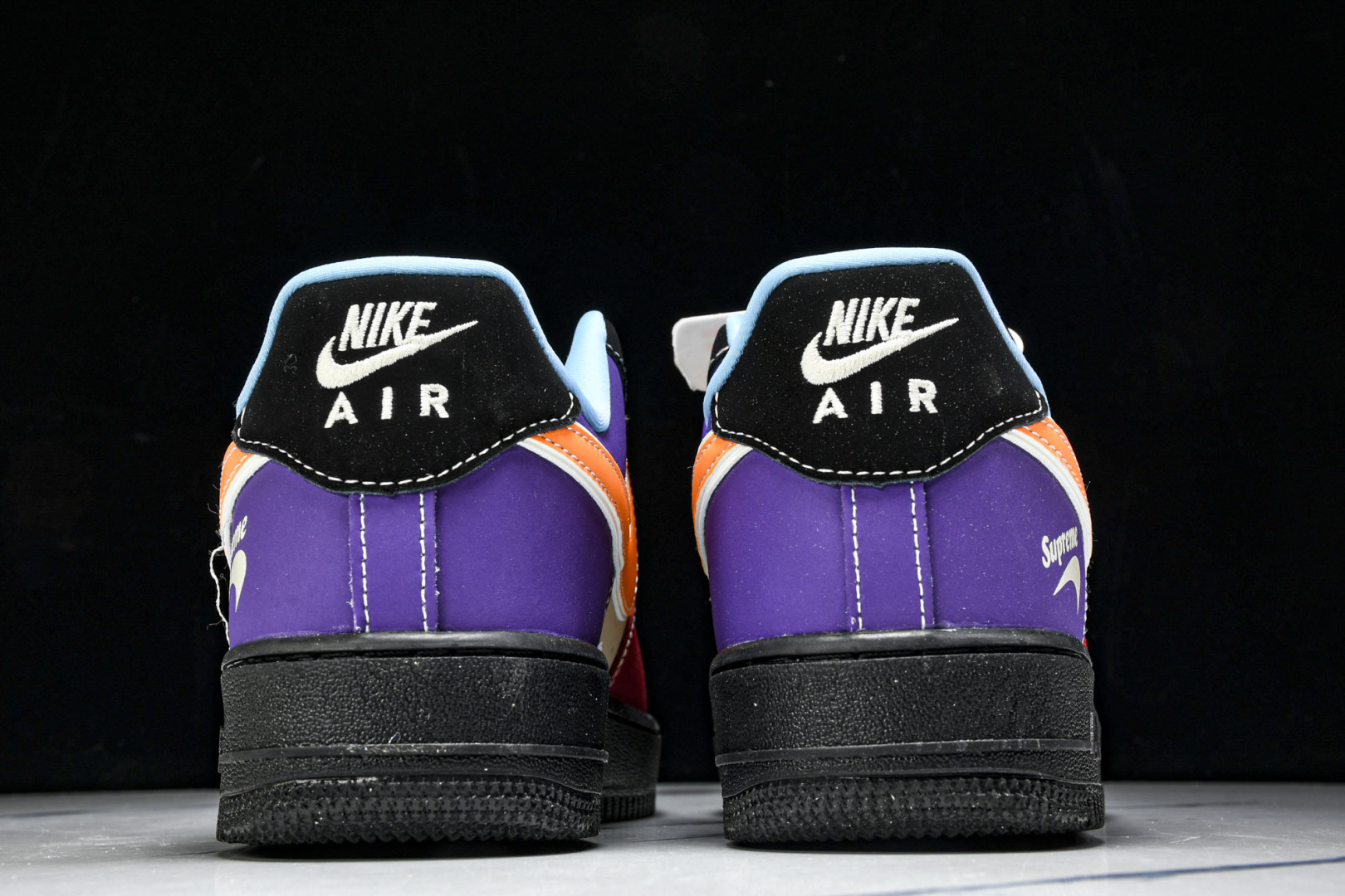 AF1 尺码36-45

纯原版出品-Air Force 1'07 Low Supreme联名 红黄紫 