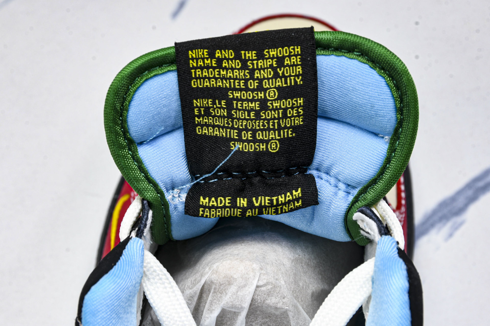 AF1 尺码36-45

纯原版出品-Air Force 1'07 Low Supreme联名 红黄紫 