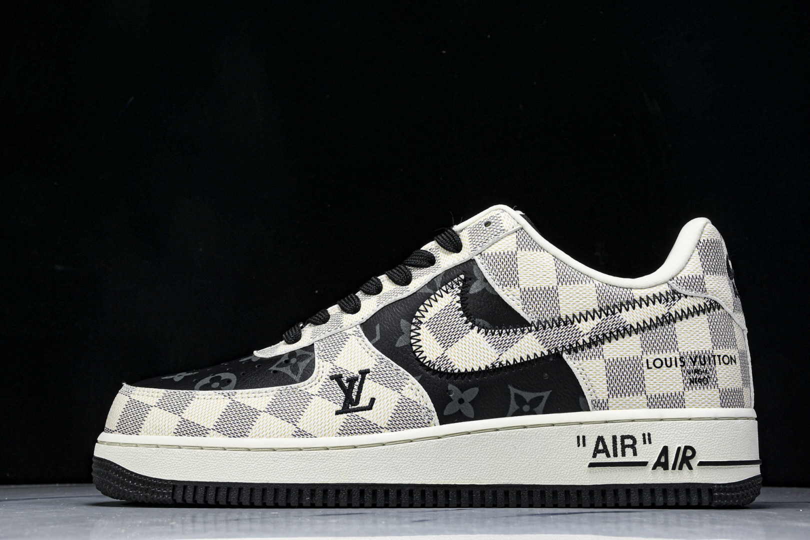  NK Air Force 1'07 Low LV联名 格纹雾灰 空军一号低帮休闲板鞋 SC0601-5
