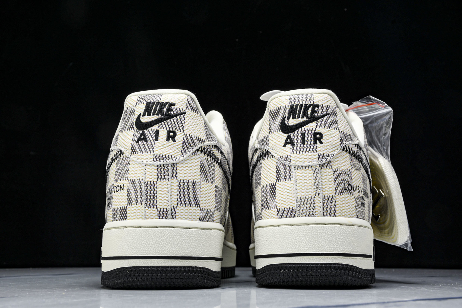  NK Air Force 1'07 Low LV联名 格纹雾灰 空军一号低帮休闲板鞋 SC0601-5