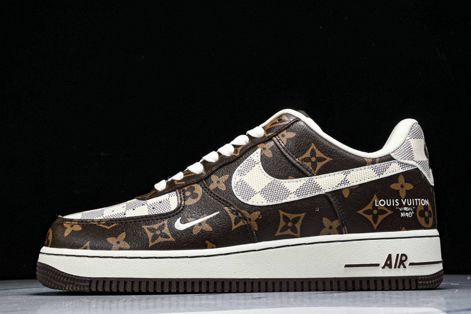  NK Air Force 1'07 Low LV联名 经典咖啡棕 空军一号低帮休闲板鞋 SC0601-