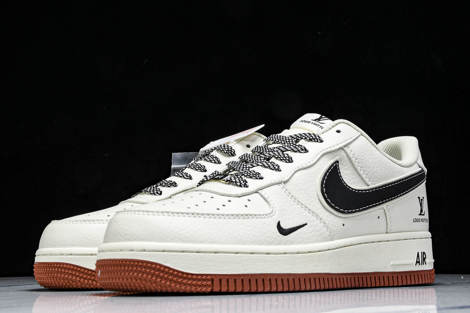  NK Air Force 1'07 Low LV联名 米黑勾生胶 空军一号低帮休闲板鞋 CS5288-