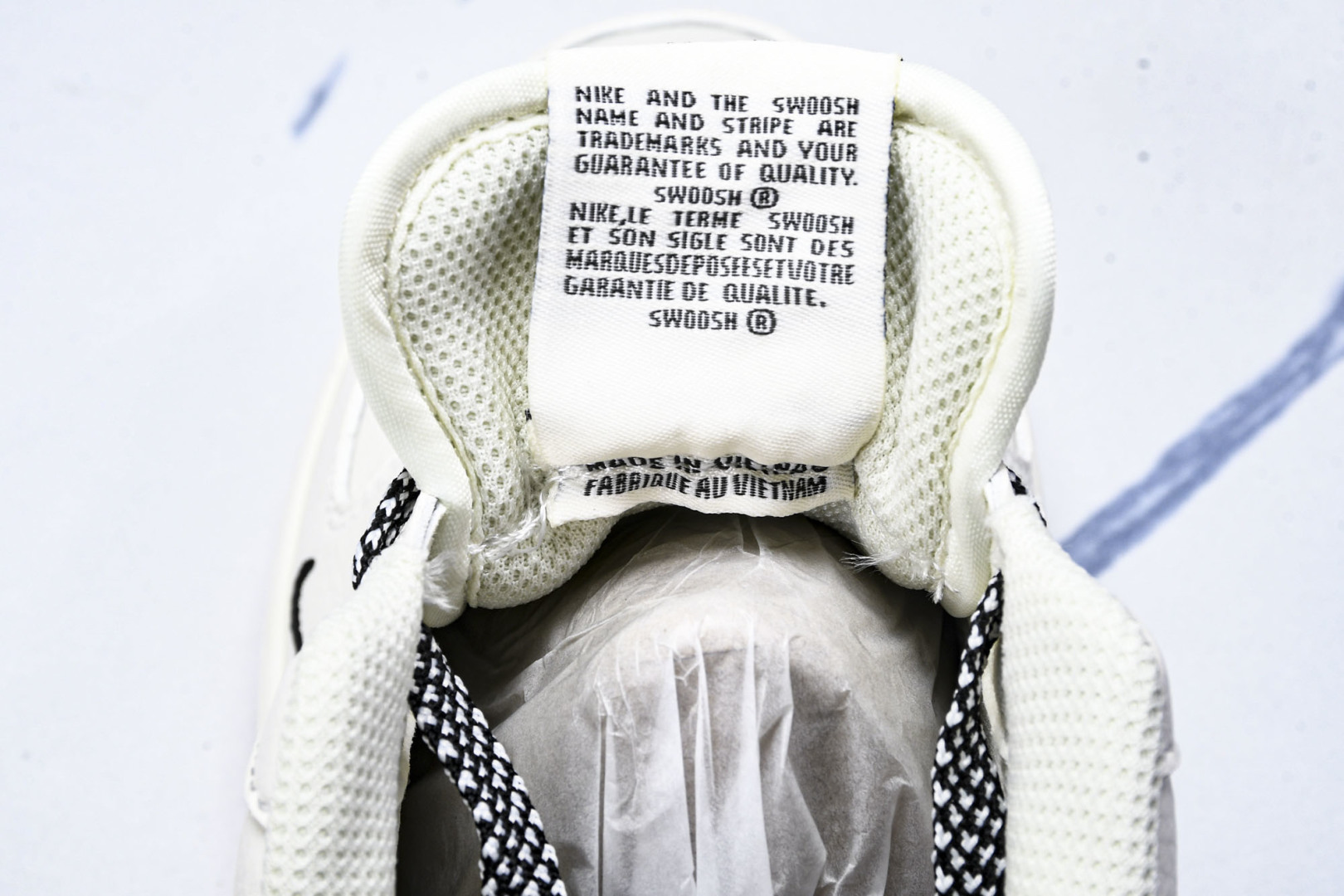  NK Air Force 1'07 Low LV联名 米黑勾生胶 空军一号低帮休闲板鞋 CS5288-
