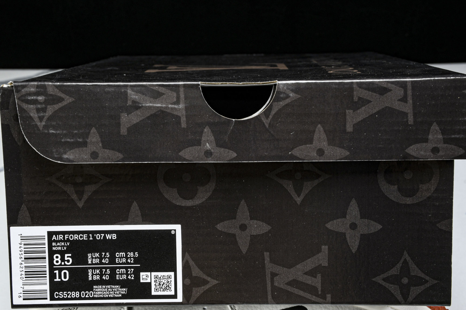  NK Air Force 1'07 Low LV联名 米黑勾生胶 空军一号低帮休闲板鞋 CS5288-