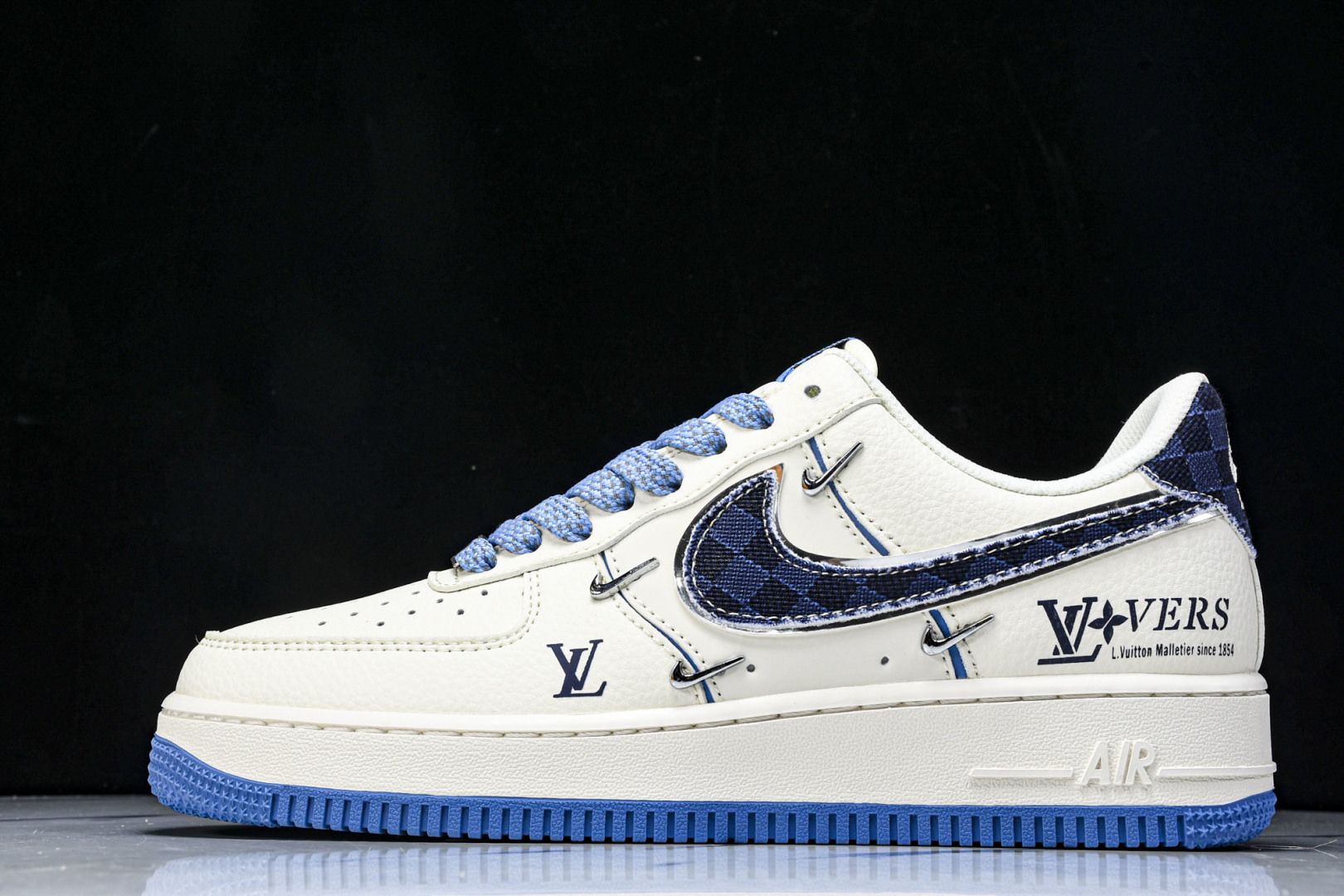  NK Air Force 1'07 Low LV联名 米蓝四勾 空军一号低帮休闲板鞋 XS2869-0