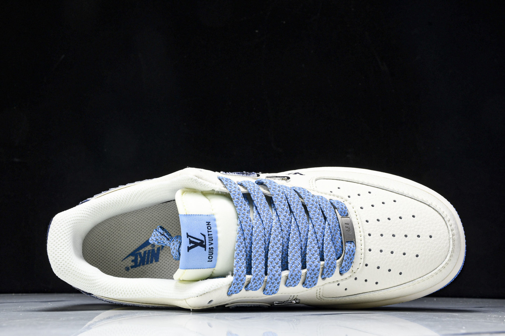  NK Air Force 1'07 Low LV联名 米蓝四勾 空军一号低帮休闲板鞋 XS2869-0