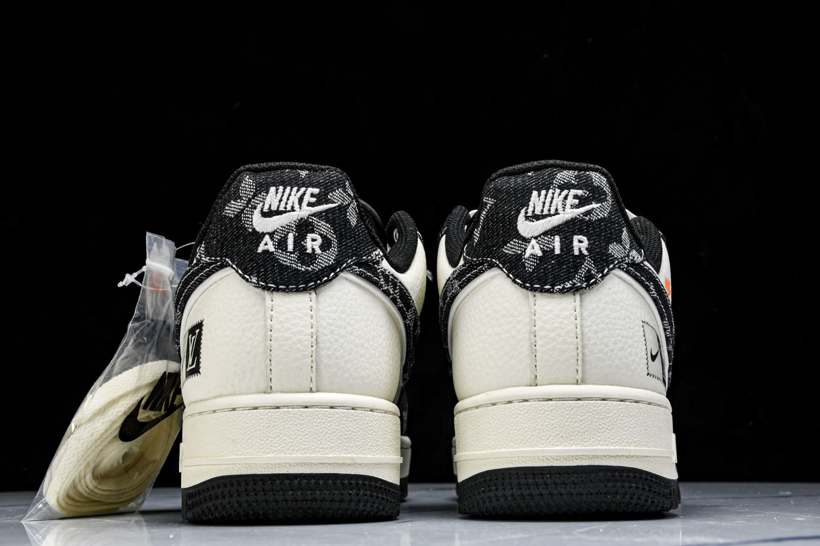  NK Air Force 1'07 Low LV联名 前掌黑牛仔 空军一号低帮休闲板鞋 YX5066-