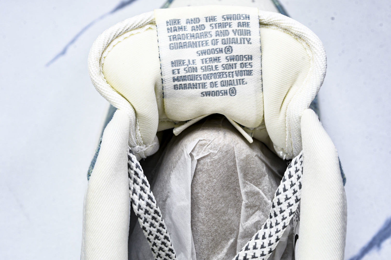  NK Air Force 1'07 Low LV联名 青色牛仔 空军一号定制休闲板鞋 SC0601-5