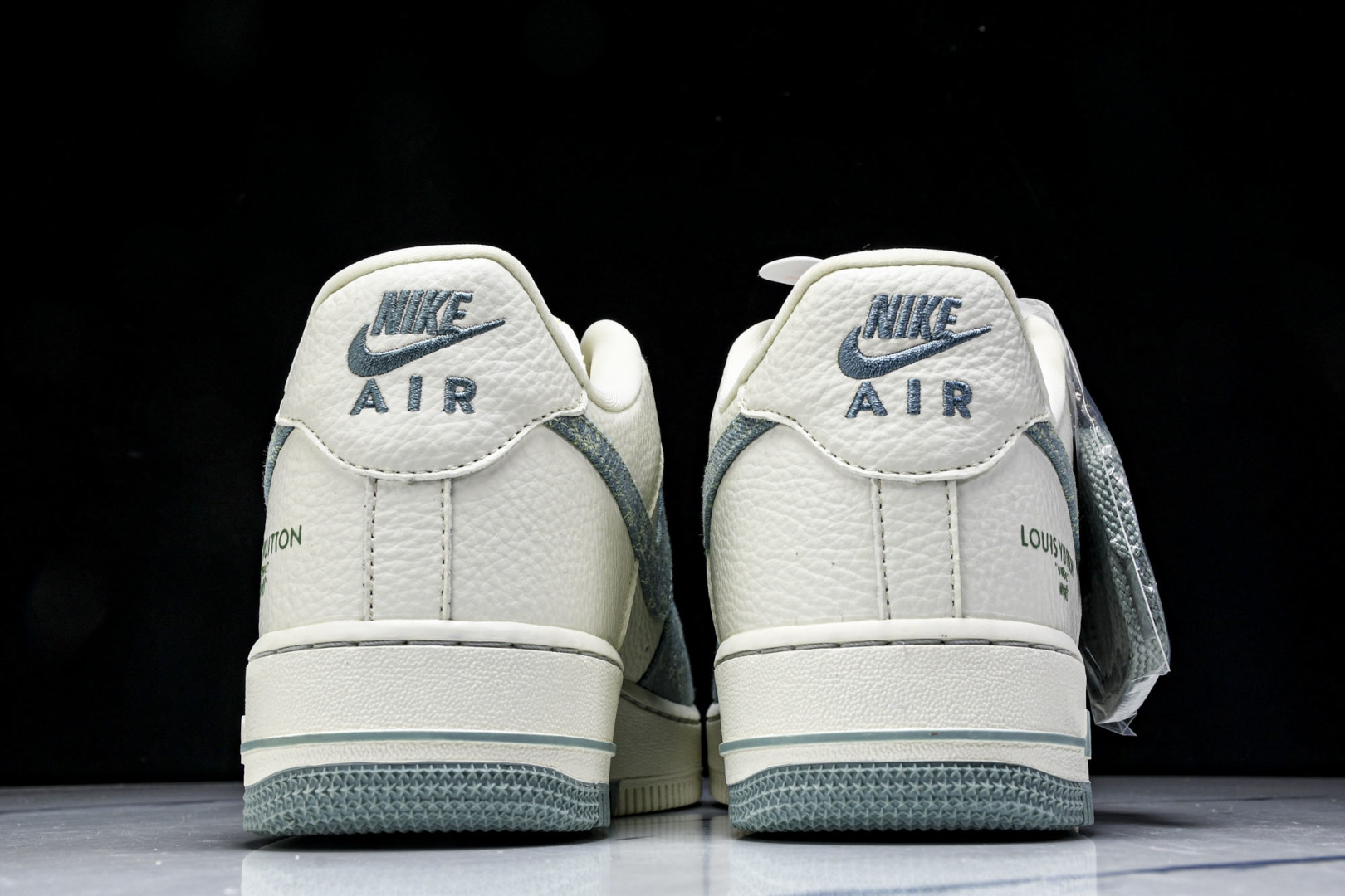  NK Air Force 1'07 Low LV联名 青色牛仔 空军一号定制休闲板鞋 SC0601-5