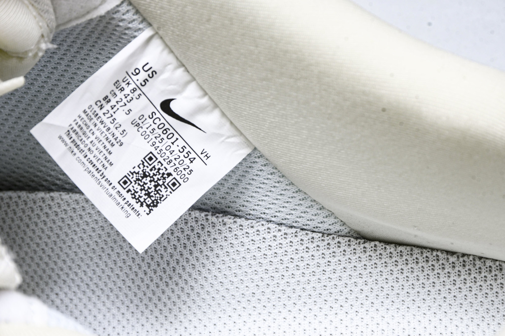  NK Air Force 1'07 Low LV联名 青色牛仔 空军一号定制休闲板鞋 SC0601-5