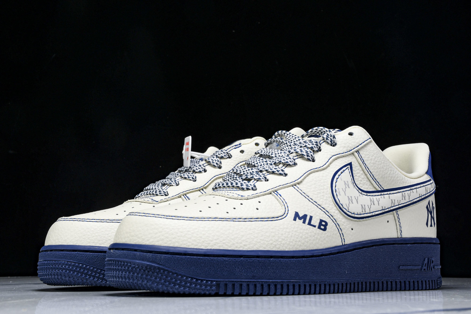  NK Air Force 1'07 Low MLB联名 米蓝线反光 空军一号低帮休闲板鞋 KJ1688