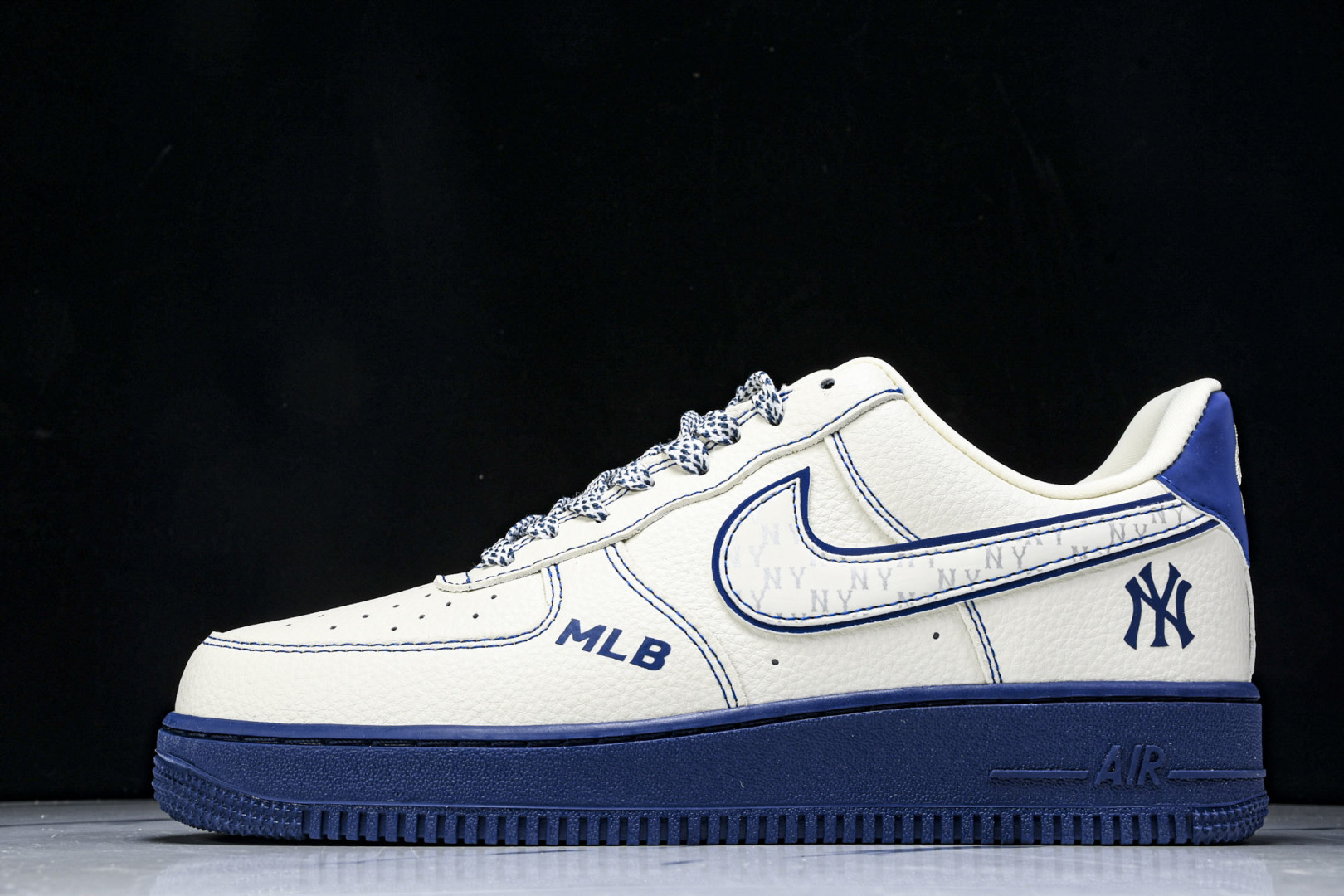  NK Air Force 1'07 Low MLB联名 米蓝线反光 空军一号低帮休闲板鞋 KJ1688