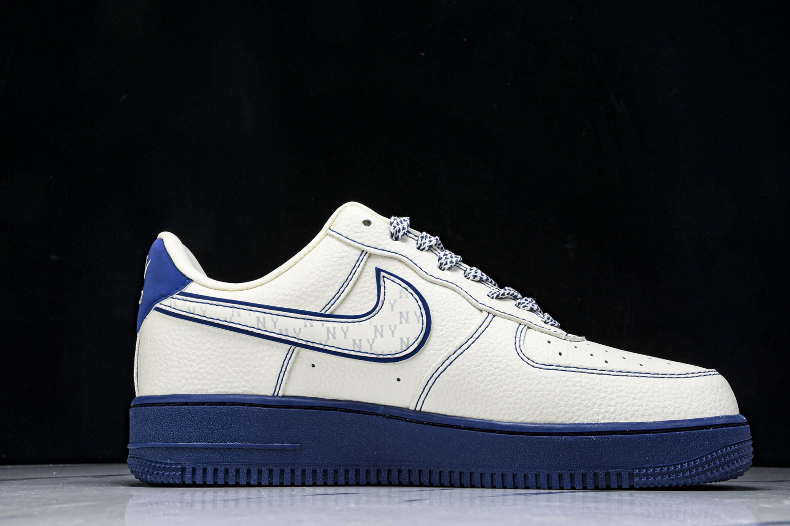  NK Air Force 1'07 Low MLB联名 米蓝线反光 空军一号低帮休闲板鞋 KJ1688