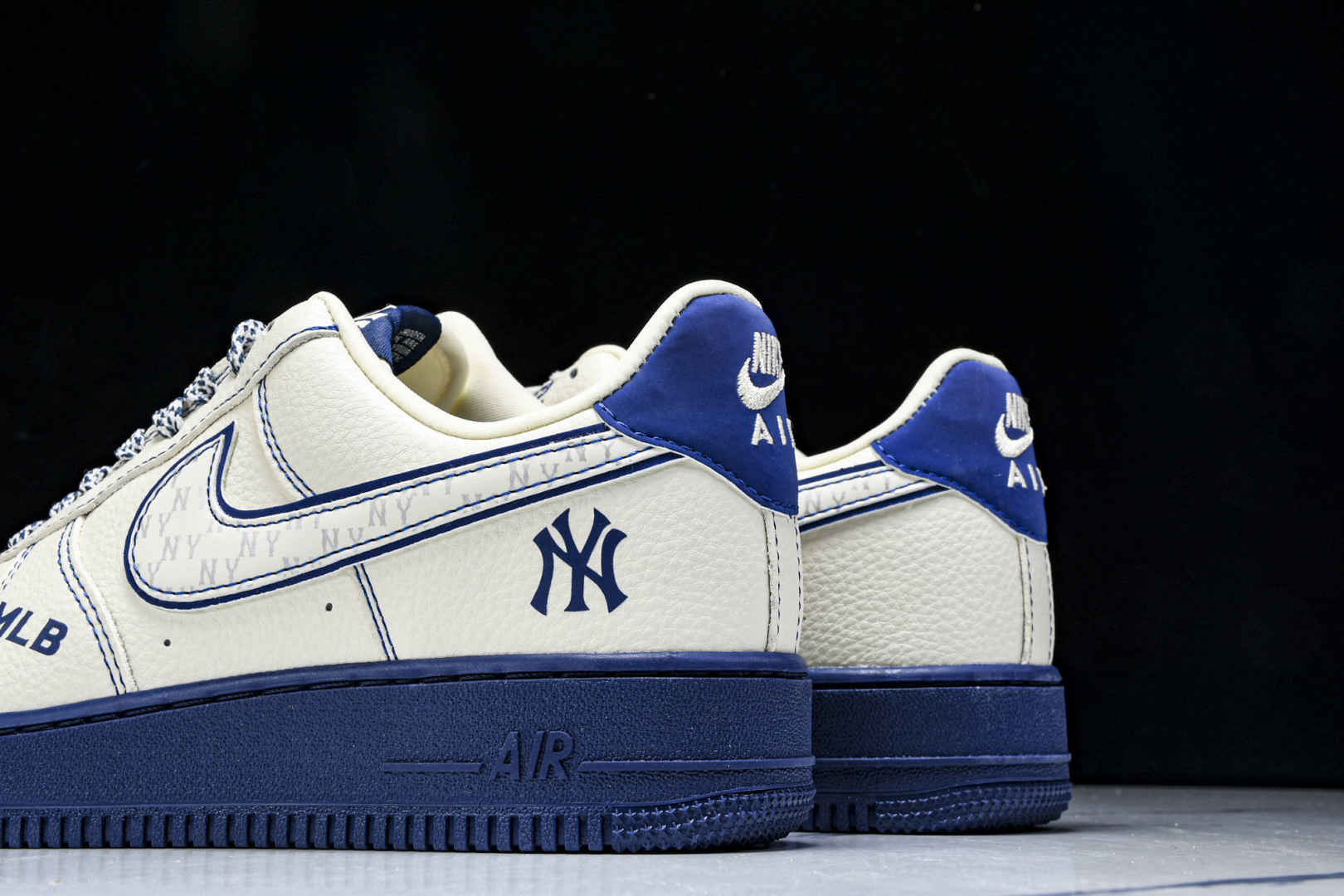  NK Air Force 1'07 Low MLB联名 米蓝线反光 空军一号低帮休闲板鞋 KJ1688