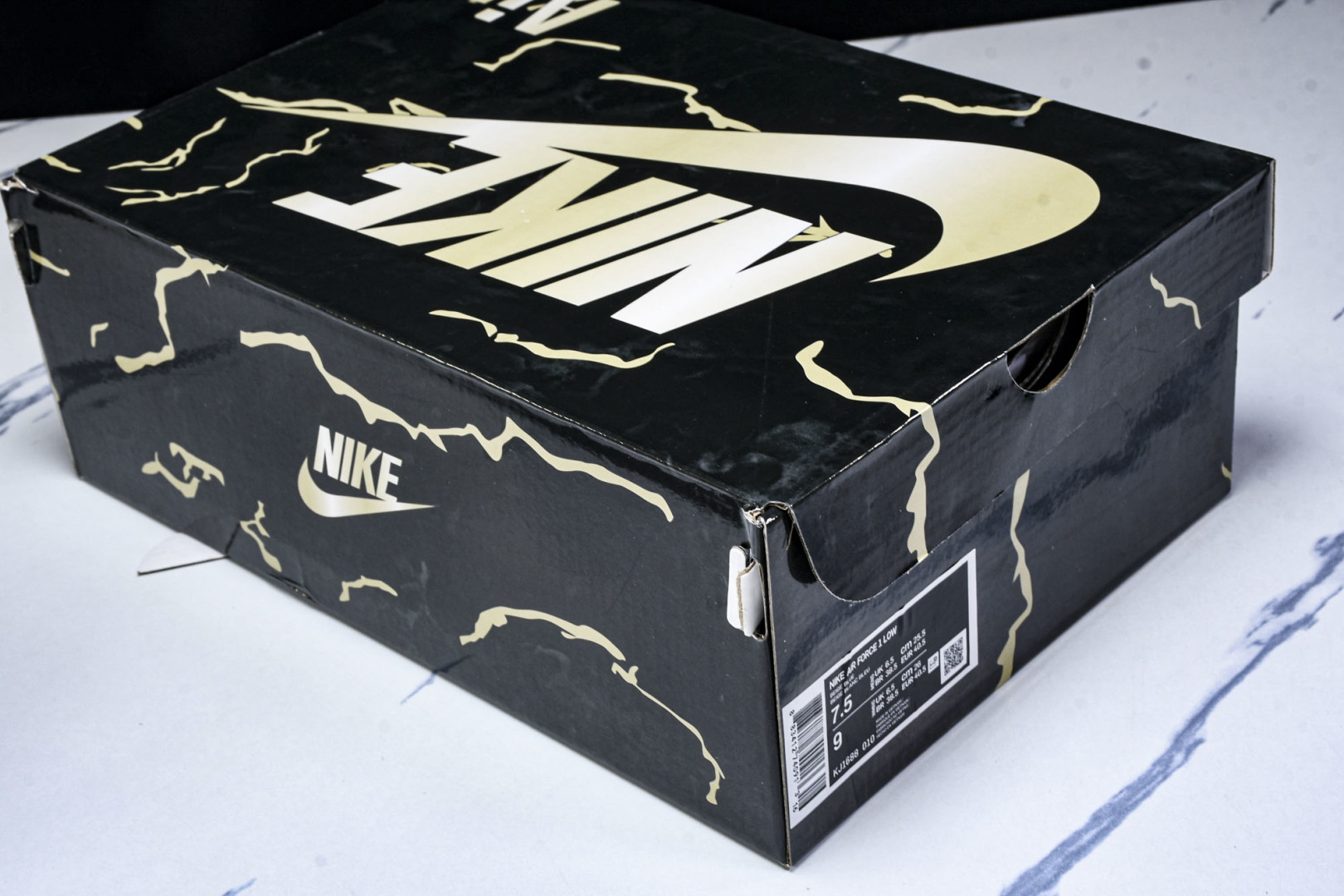  NK Air Force 1'07 Low MLB联名 米蓝线反光 空军一号低帮休闲板鞋 KJ1688
