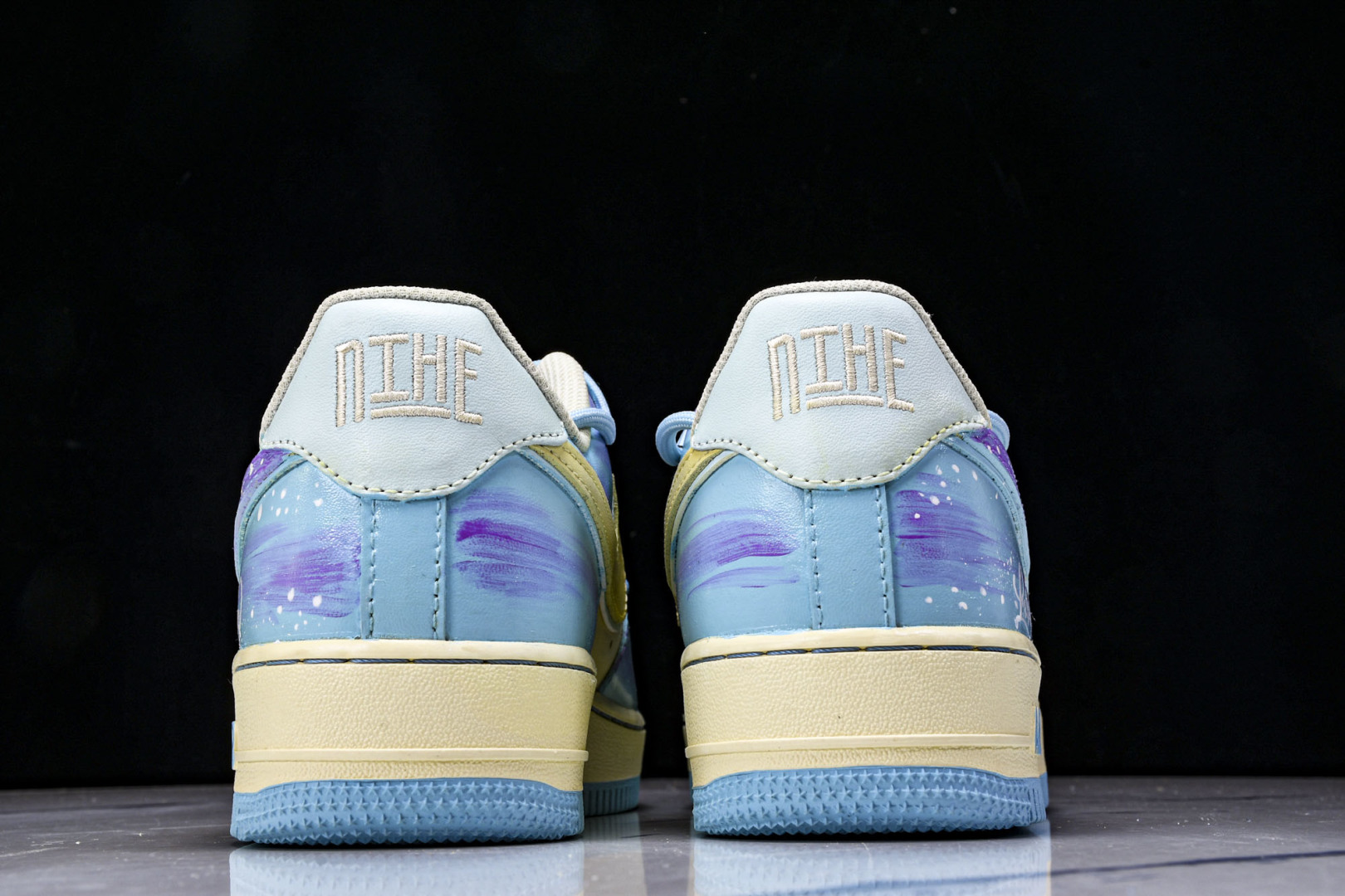  NK Air Force 1'07 Low Sweet Dream of Sea Salt 手绘涂鸦 