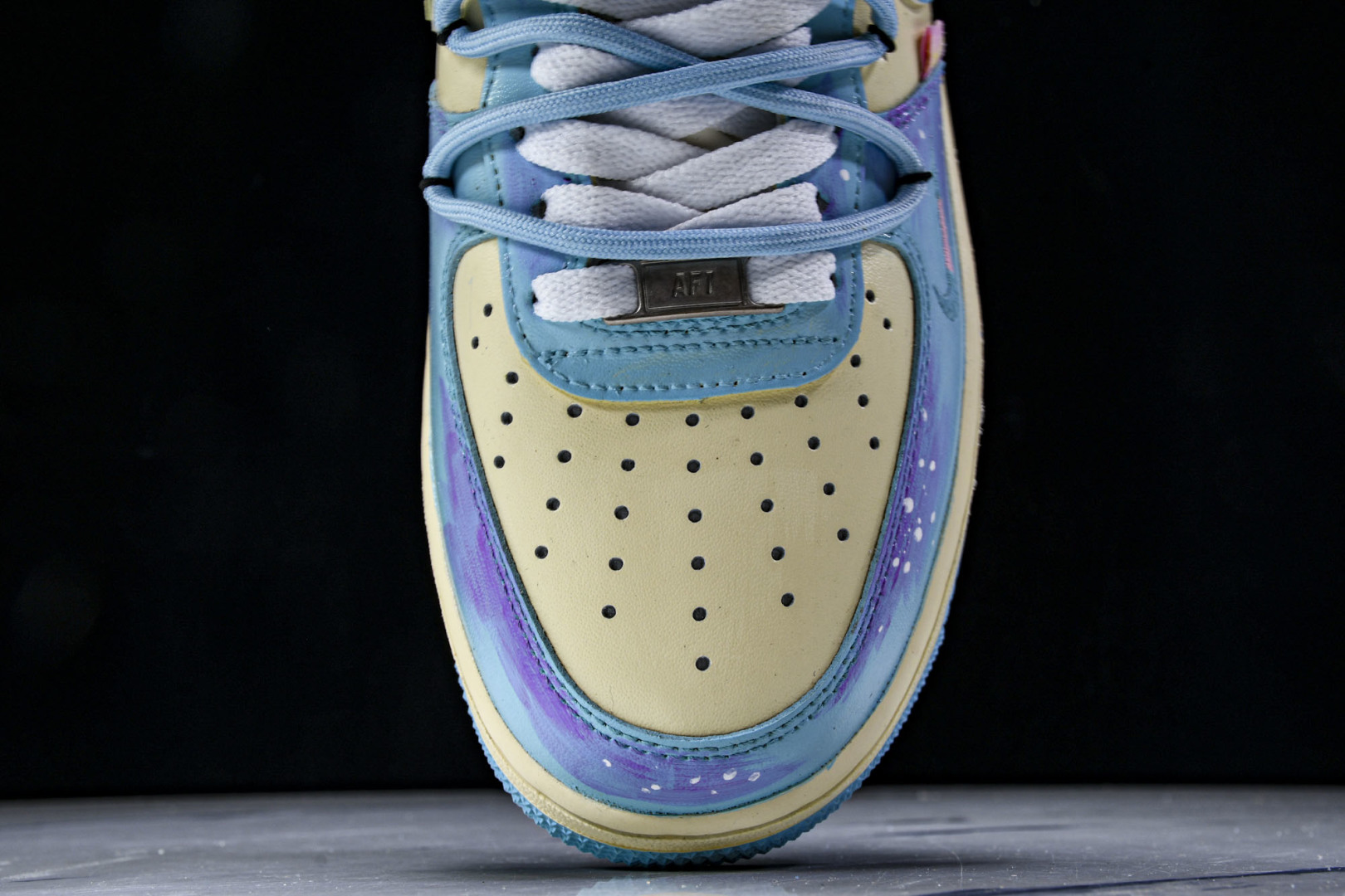  NK Air Force 1'07 Low Sweet Dream of Sea Salt 手绘涂鸦 