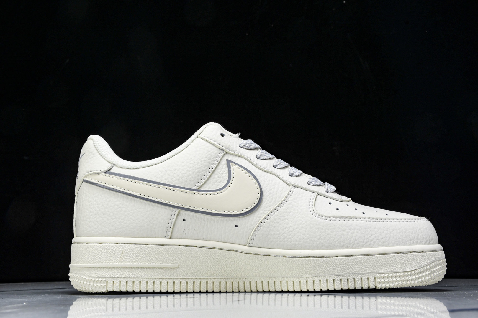  NK Air Force 1'07 Low 耐克联名 米灰边 空军一号低帮休闲板鞋 CS5288-03