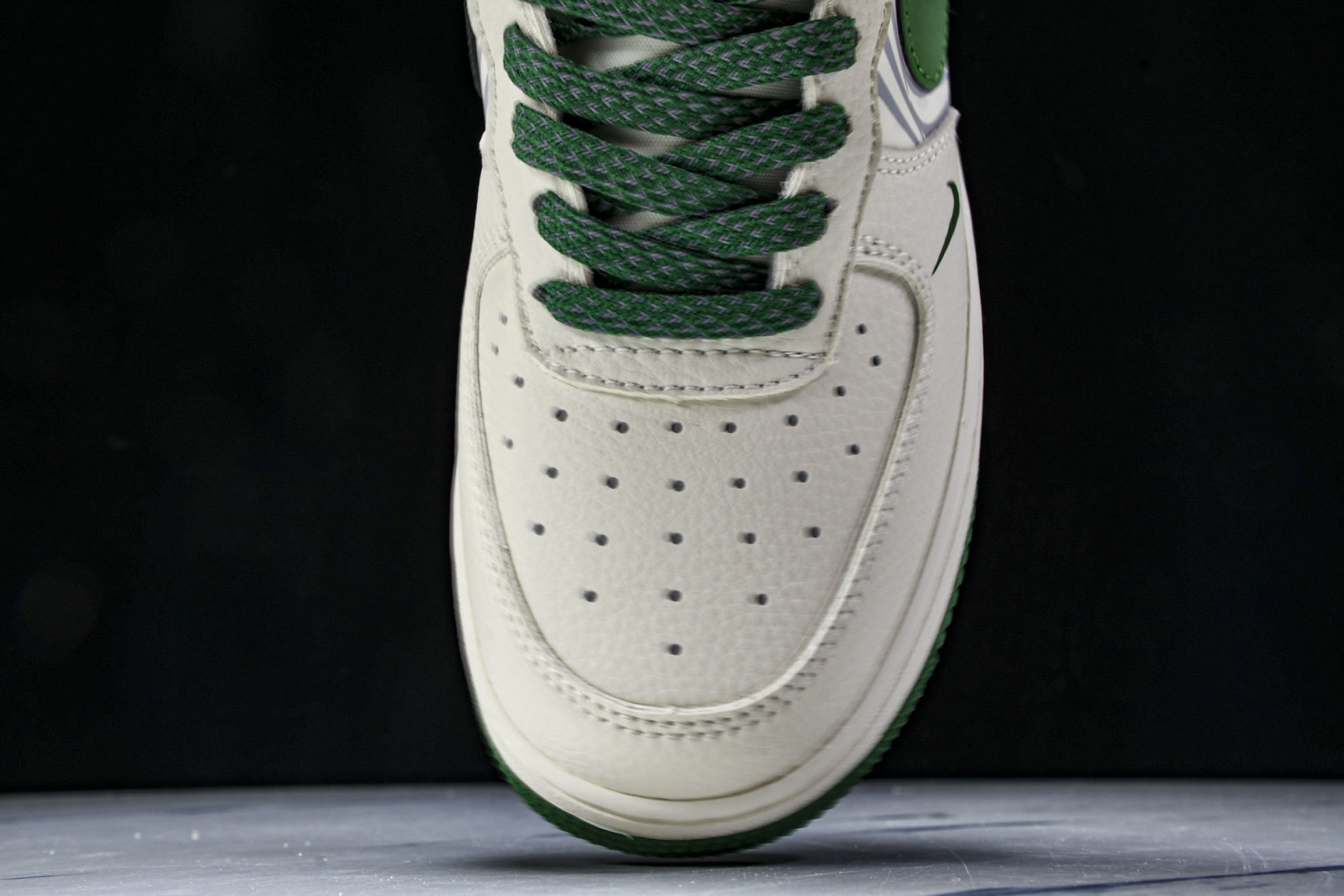  NK Air Force 1'07 Low 斯图西联名 米绿反光 空军一号低帮休闲板鞋 HJ3318-