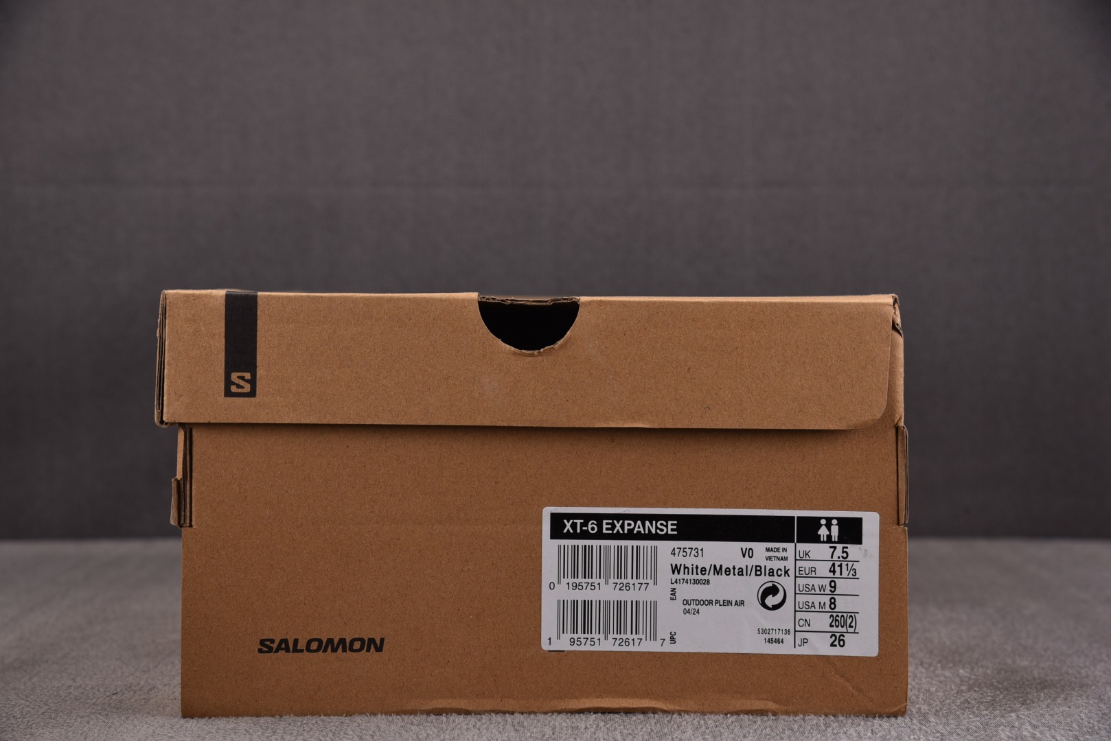 SALOMON 尺码36-46.5

纯原出品-Salomon XT-6 EXPANSE 白黑  YZ0