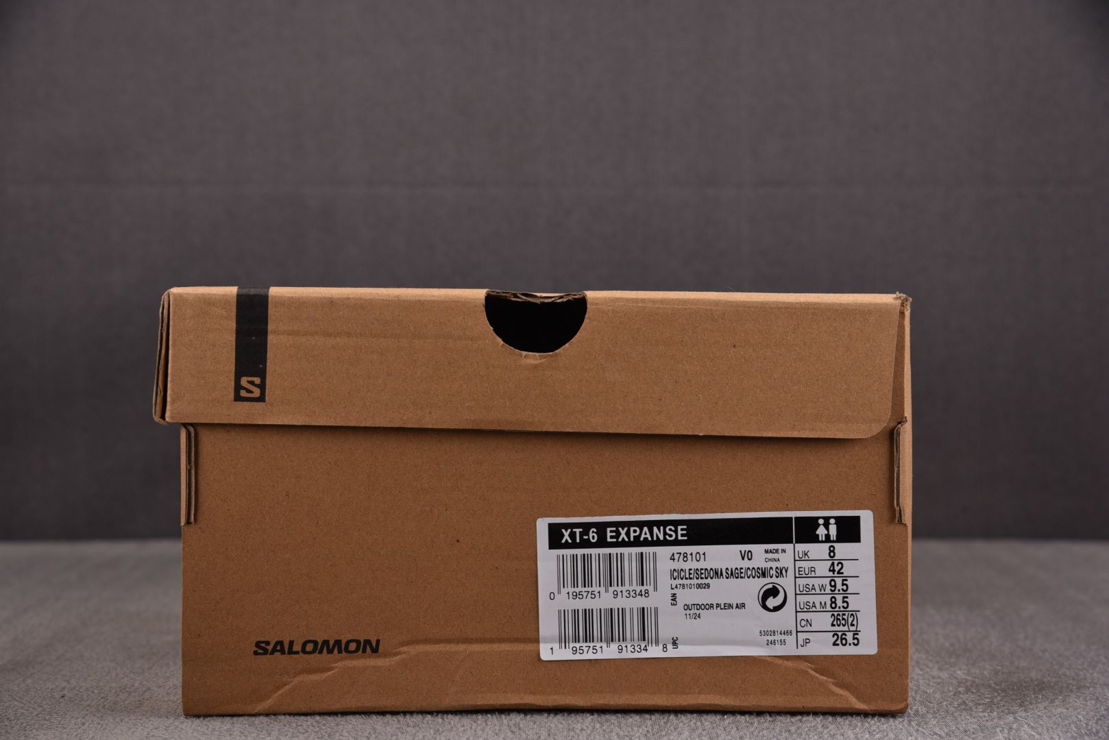 SALOMON 尺码36-46.5

纯原出品-Salomon XT-6 EXPANSE 灰绿紫  YZ