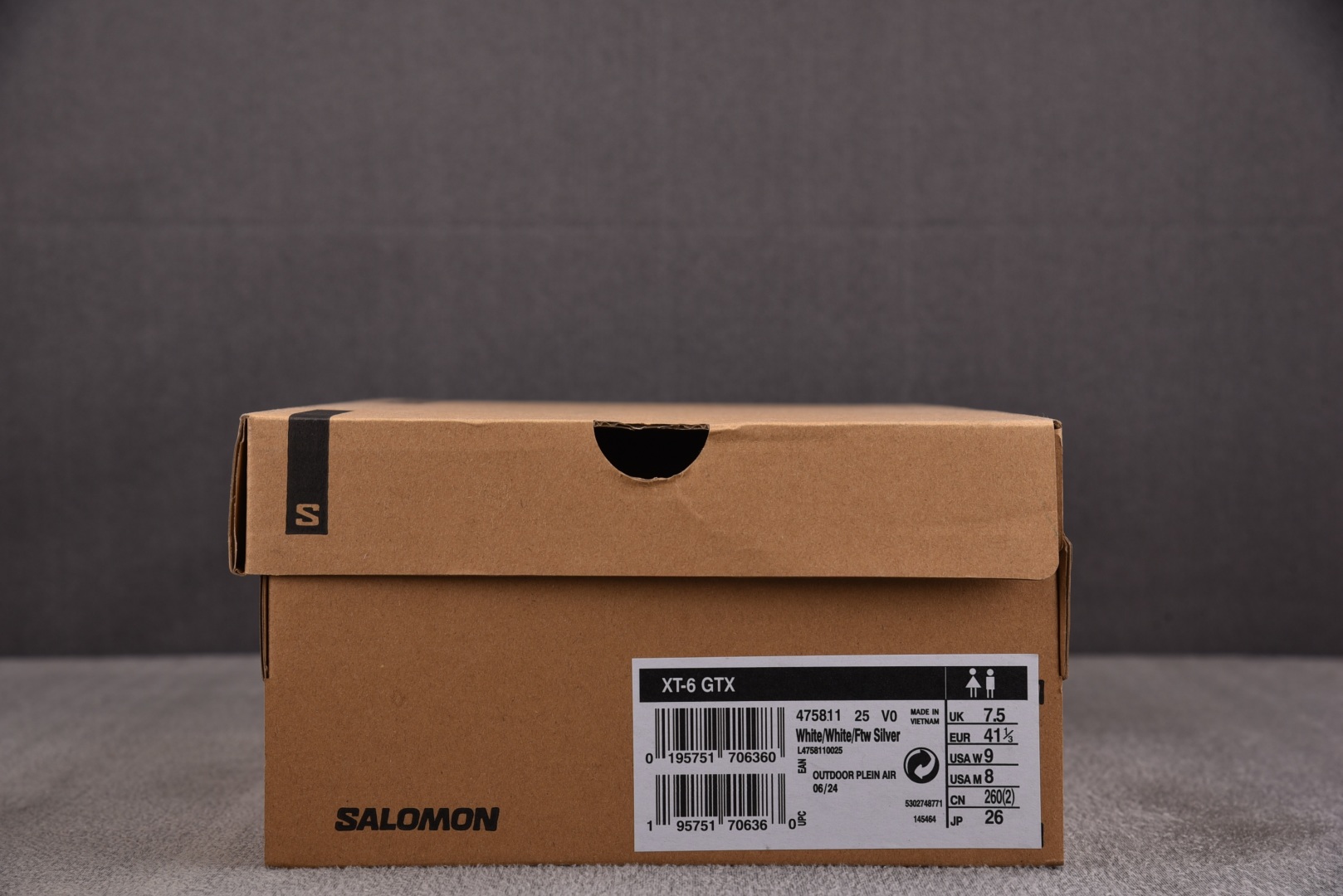 SALOMON 尺码36-46.5

纯原出品-Salomon XT-6 White Ftw Silve