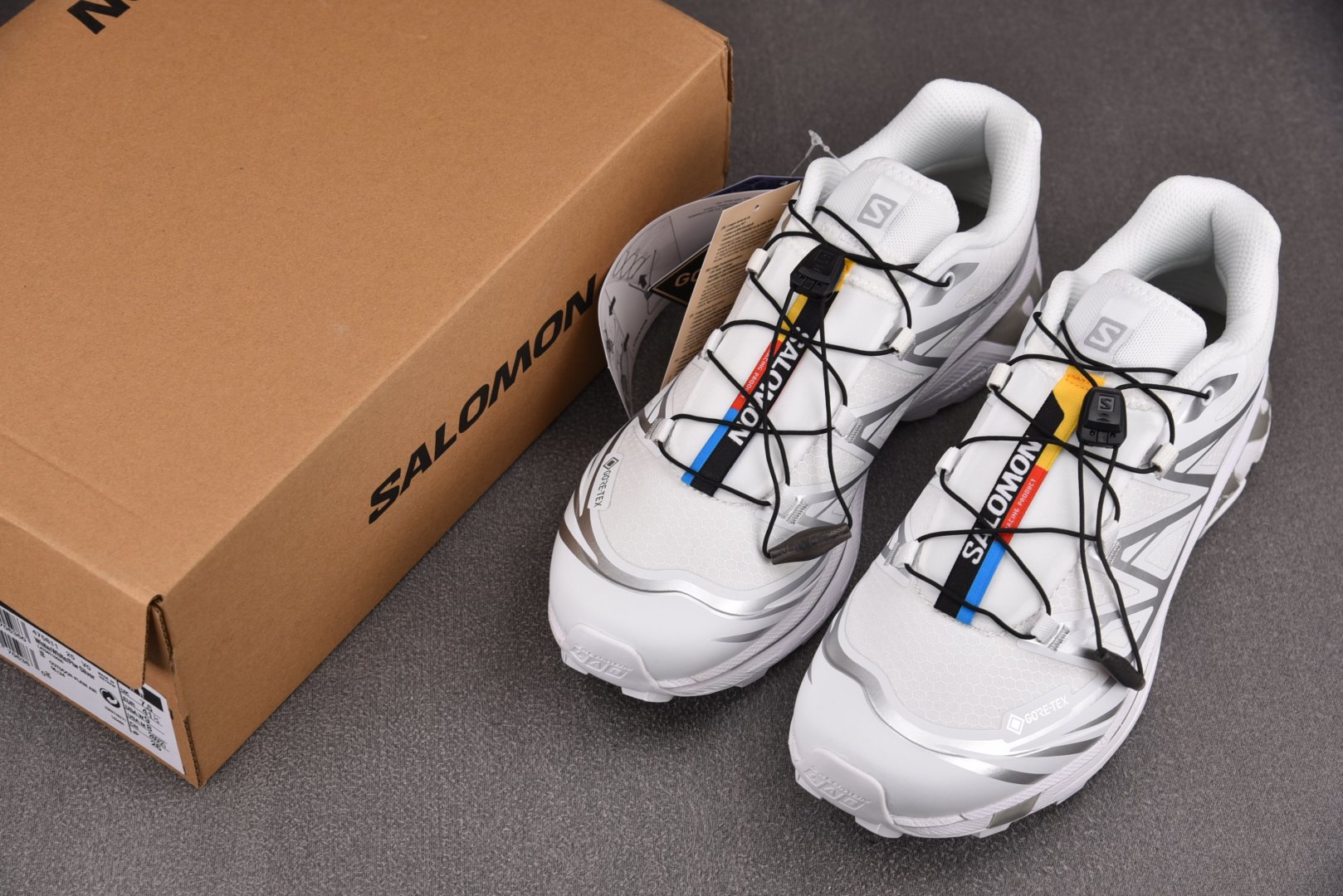 SALOMON 尺码36-46.5

纯原出品-Salomon XT-6 White Ftw Silve