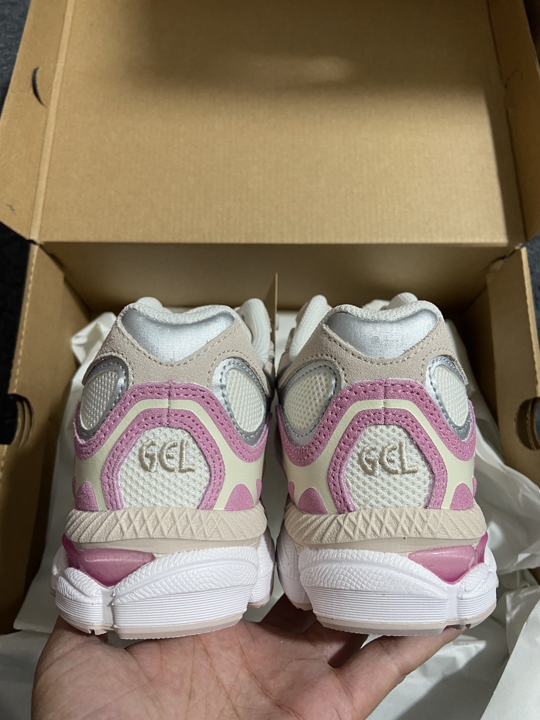  C版纯原 Asics Gel-NYC 亚瑟士运动休闲透气专业跑鞋 1203A383-104
#鞋面采