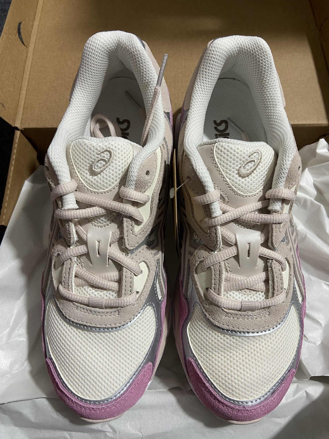  C版纯原 Asics Gel-NYC 亚瑟士运动休闲透气专业跑鞋 1203A383-104
#鞋面采