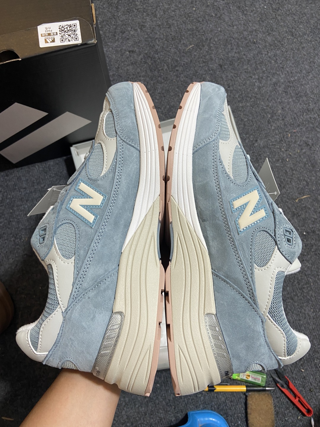  
Kith x New Balance NB992 第一代总统复古慢跑鞋 天蓝 U992KT

原鞋购