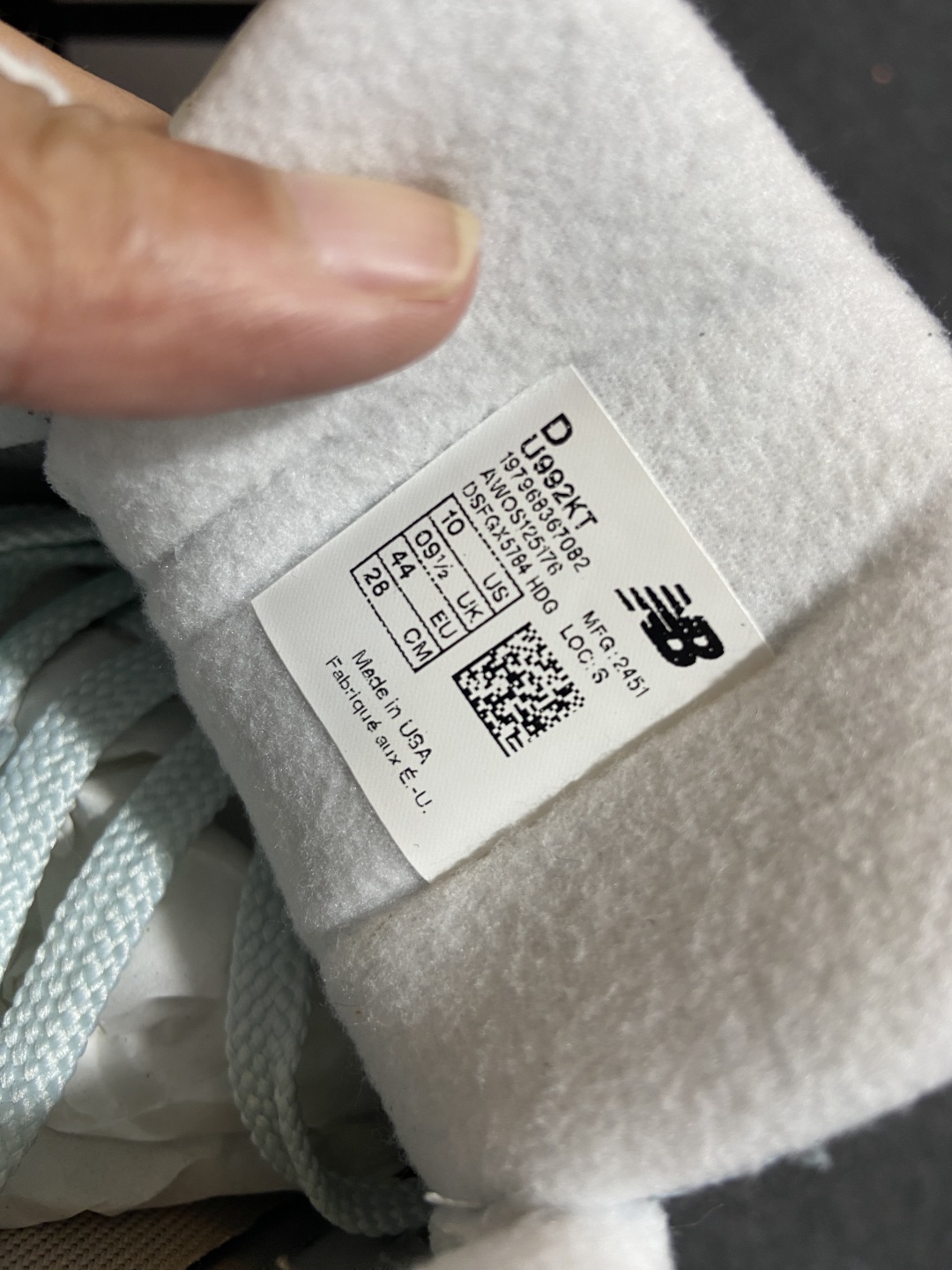  
Kith x New Balance NB992 第一代总统复古慢跑鞋 天蓝 U992KT

原鞋购