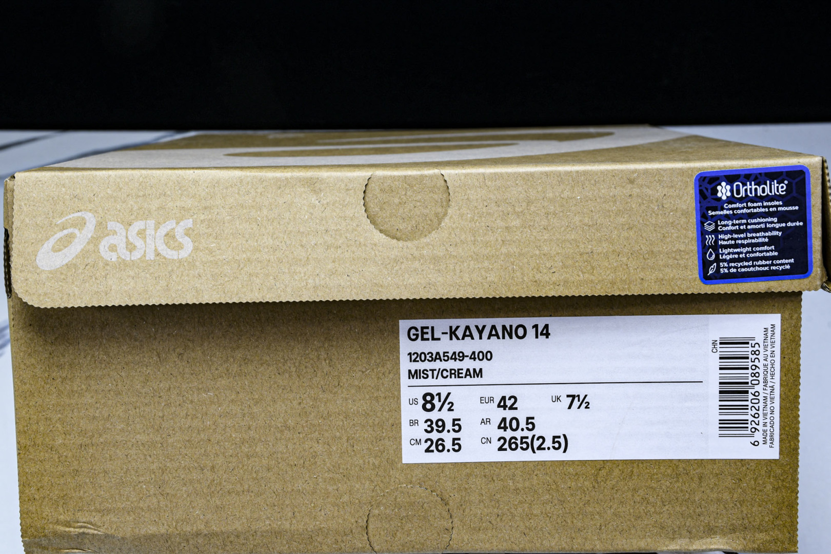 Asics 尺码36-47.5

纯原版出品-Asics Gel-Kayano 14 亚瑟士运动休闲透气