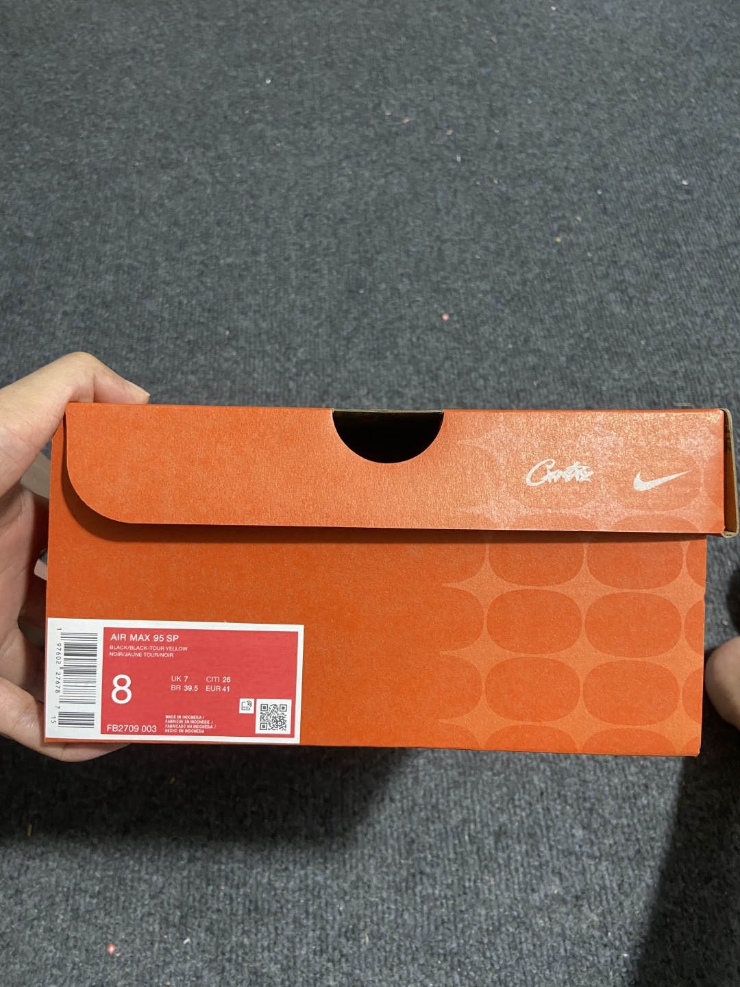 KZ 2.0版本！
Corteiz x NK Air Max 95 Tour Yellow 黑色！
尺
