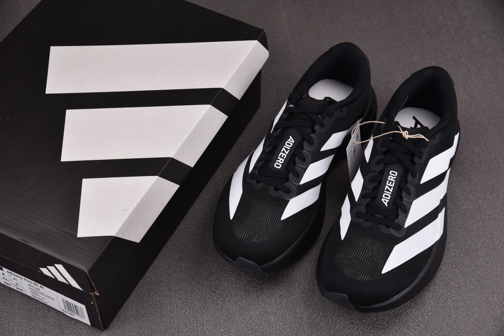  AD Adizero EVO SL Black White 黑白 JP-7149 尺寸36 36⅔ 3