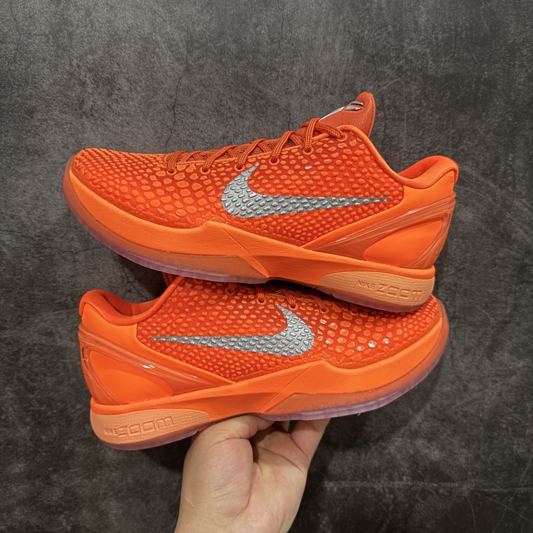 【纯原】NK Zoom Kobe 6 Protro 科比六代 暴力橙 IH1871-800 完美复刻公司