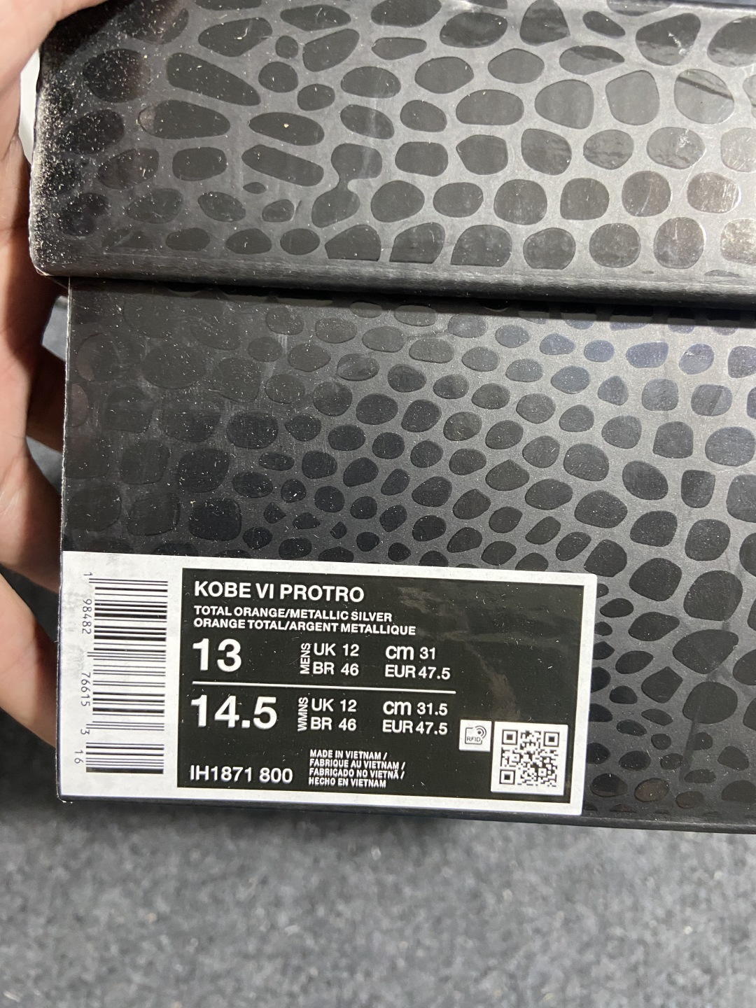 【纯原】NK Zoom Kobe 6 Protro 科比六代 暴力橙 IH1871-800 完美复刻公司