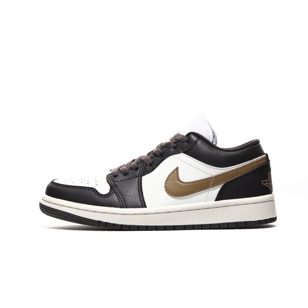 外贸版Air Jordan 1 Low系列白棕 DC0774-200 尺寸 36 36.5 37.5 3