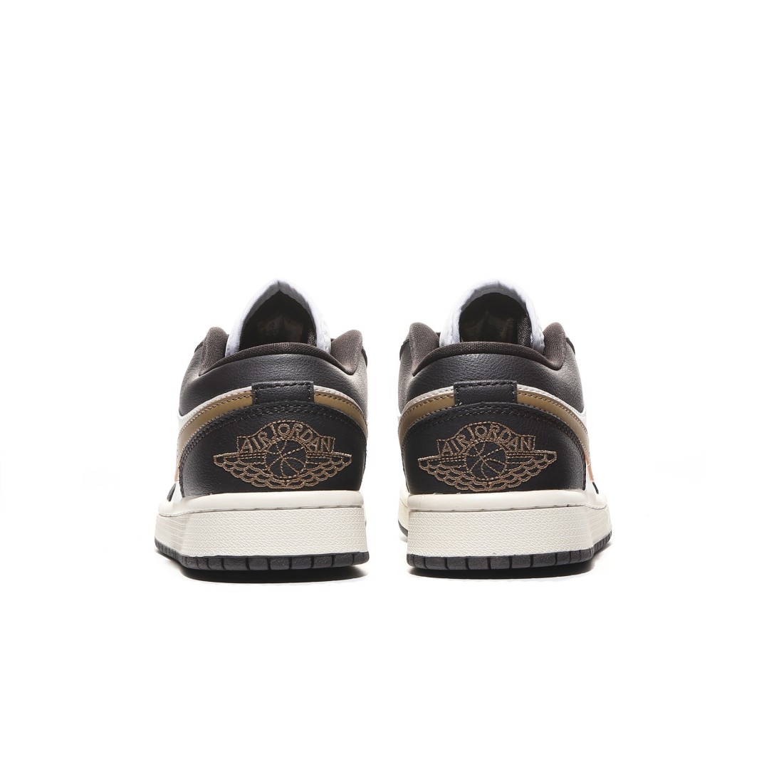 外贸版Air Jordan 1 Low系列白棕 DC0774-200 尺寸 36 36.5 37.5 3