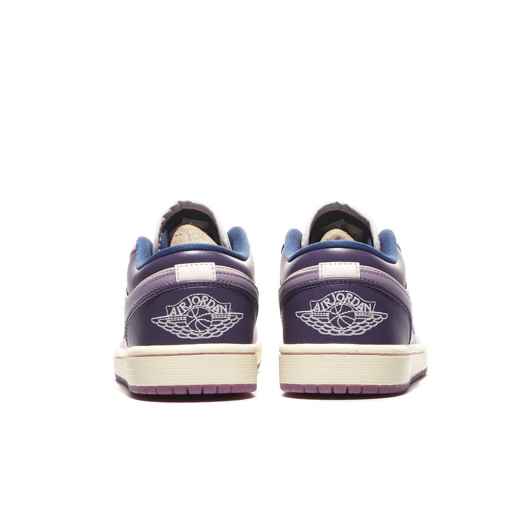 外贸版Air Jordan 1 Low系列粉紫 DZ2768-651 尺寸 36 36.5 37.5 3
