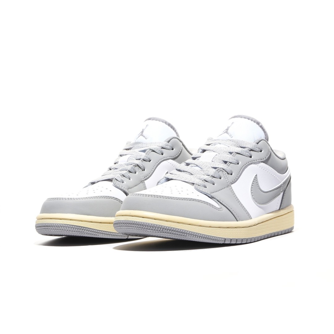 外贸版Air Jordan 1 Low系列复古灰 -053 尺寸 36 36.5 37.5 38 38.