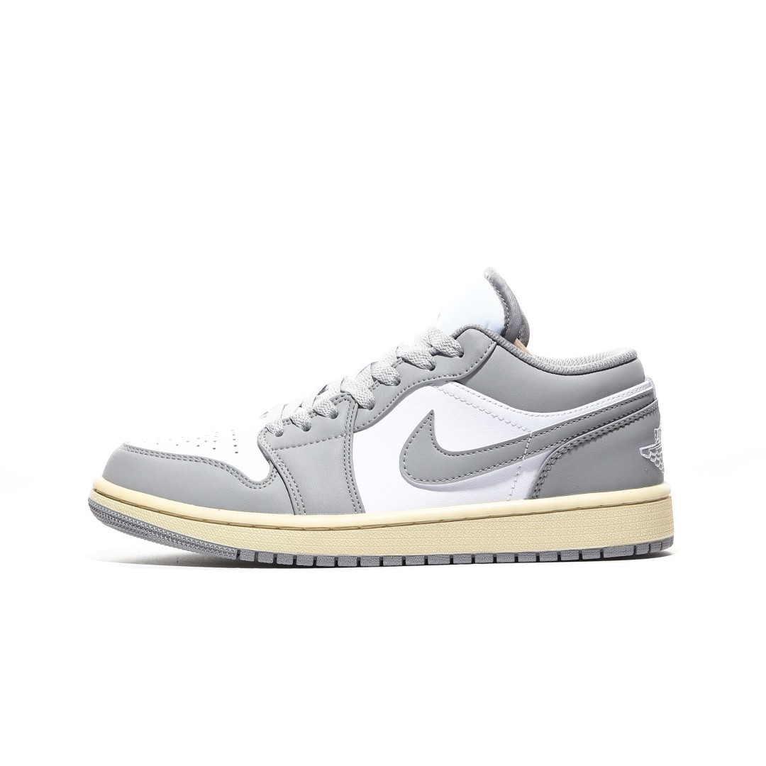外贸版Air Jordan 1 Low系列复古灰 -053 尺寸 36 36.5 37.5 38 38.