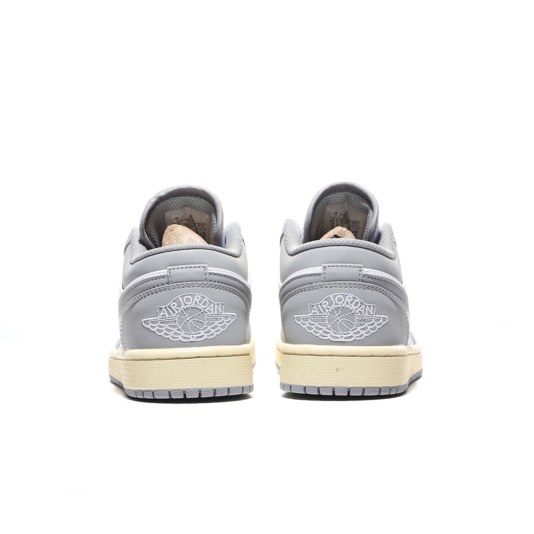 外贸版Air Jordan 1 Low系列复古灰 -053 尺寸 36 36.5 37.5 38 38.