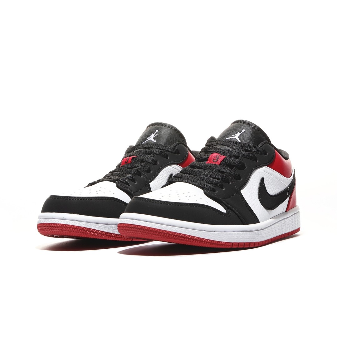 外贸版Air Jordan 1 Low系列黑脚趾 -116 尺寸 36 36.5 37.5 38 38.