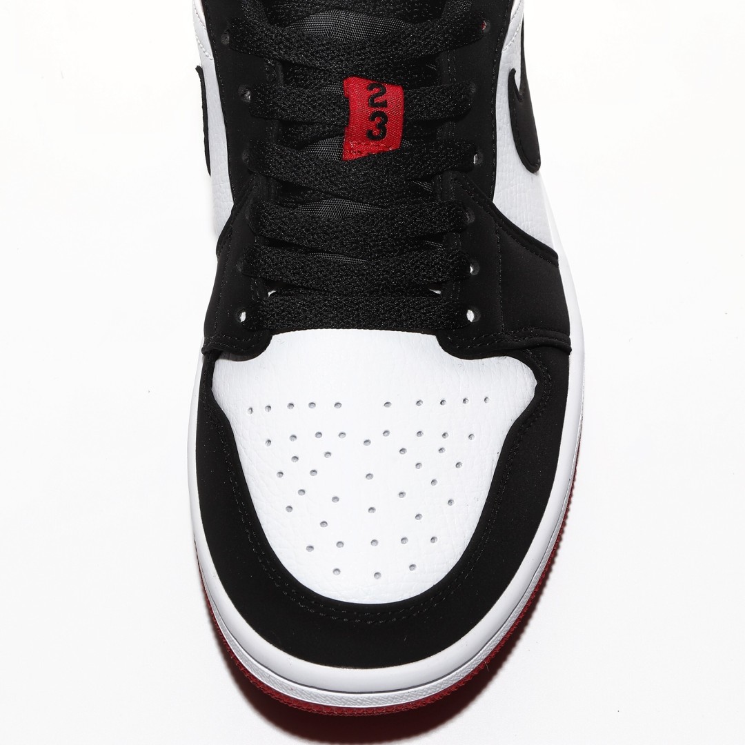 外贸版Air Jordan 1 Low系列黑脚趾 -116 尺寸 36 36.5 37.5 38 38.