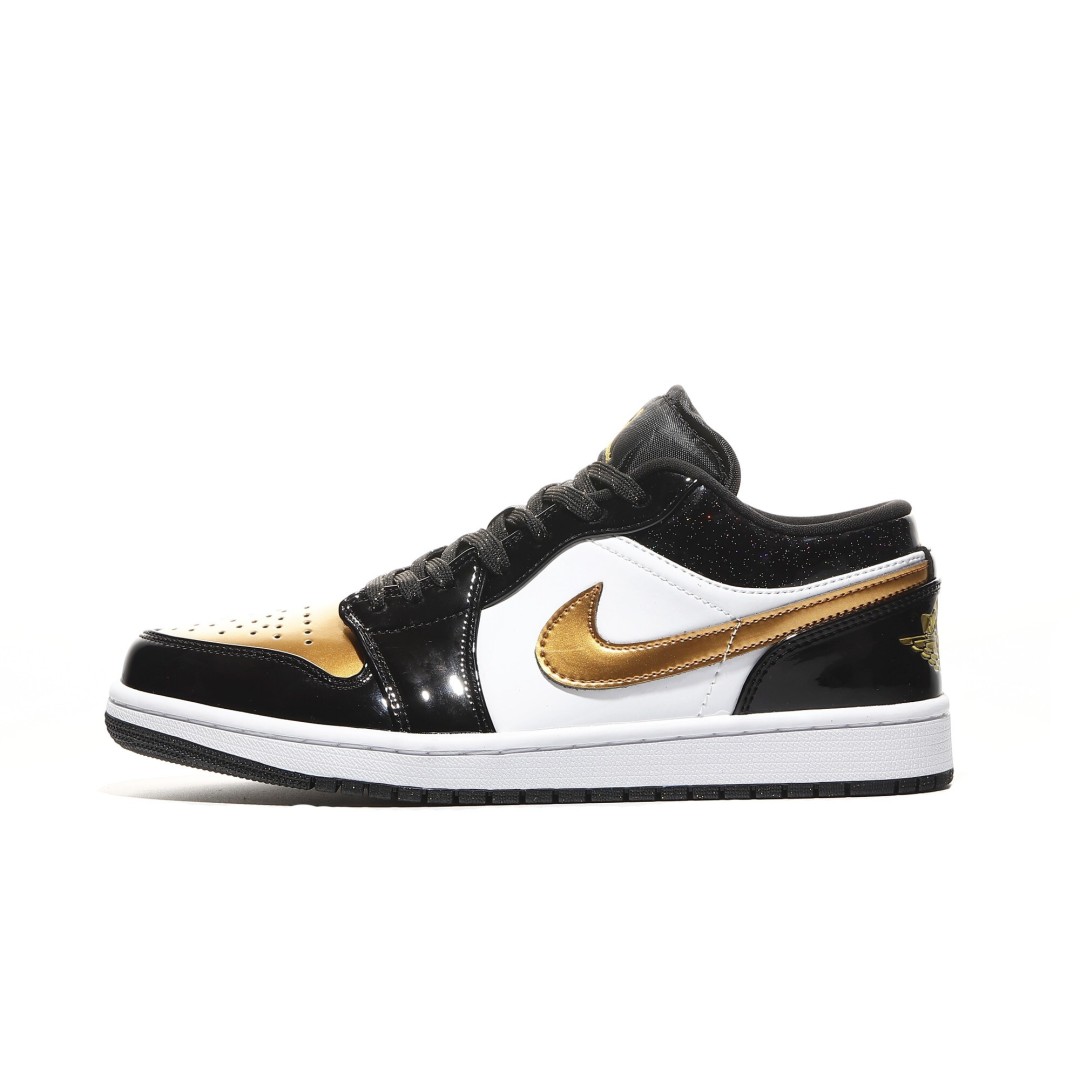 外贸版Air Jordan 1 Low系列黑金 CQ9447-700 尺寸 36 36.5 37.5 3