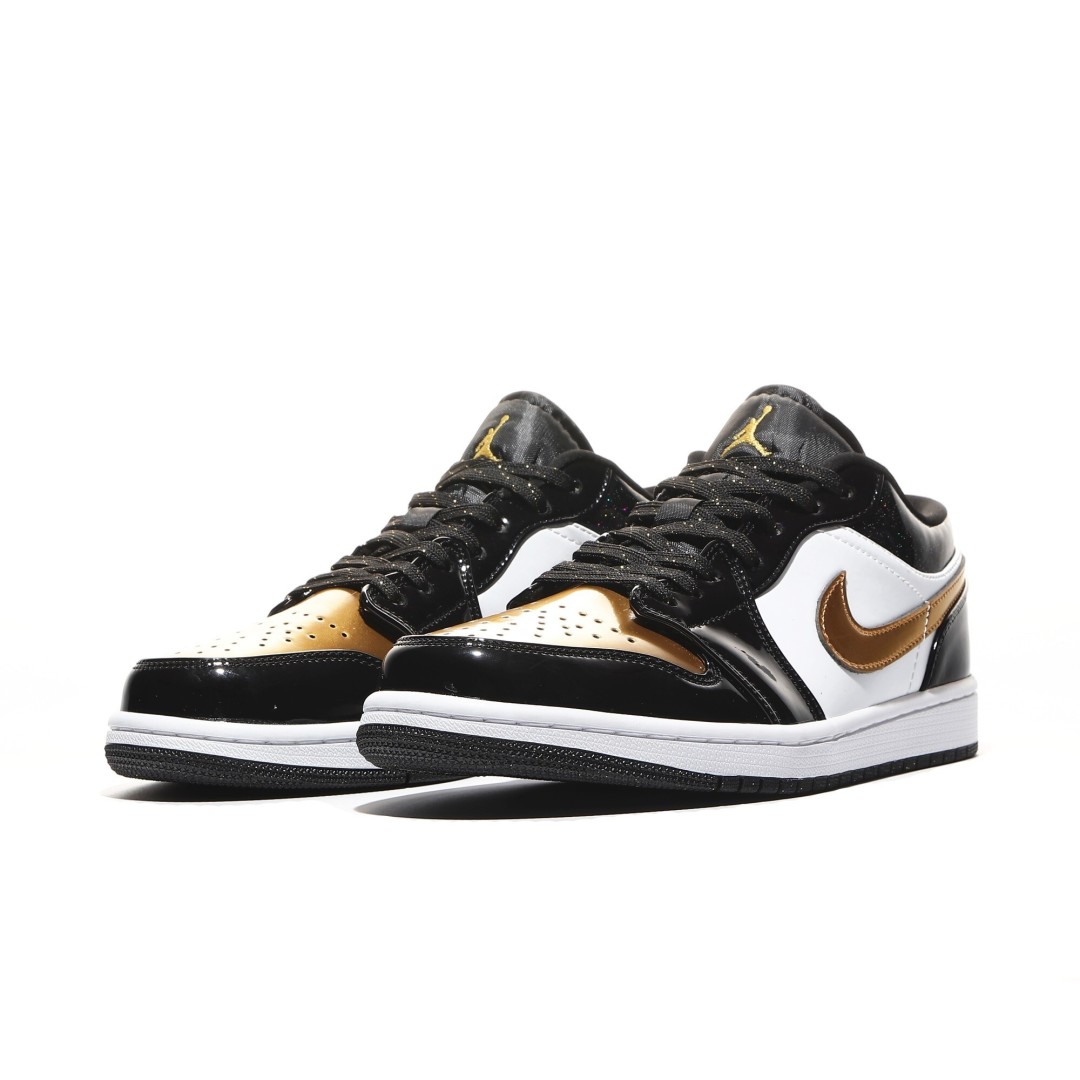 外贸版Air Jordan 1 Low系列黑金 CQ9447-700 尺寸 36 36.5 37.5 3